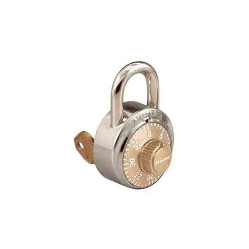 Master lock dial clearance combination padlock