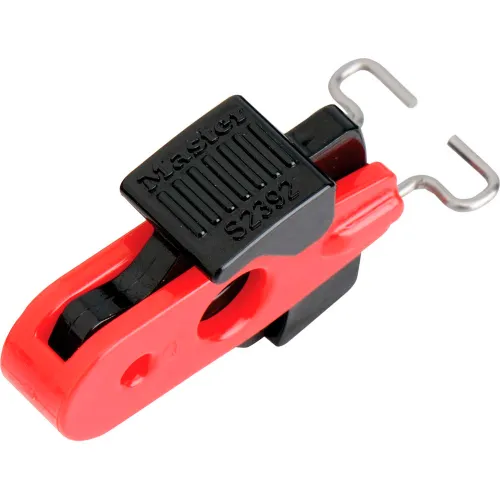 Master Lock® S2392 Miniature Circuit Breaker Lockout Device, Pin In.