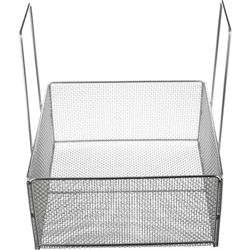 Mesh Basket: Rectangular, Stainless Steel