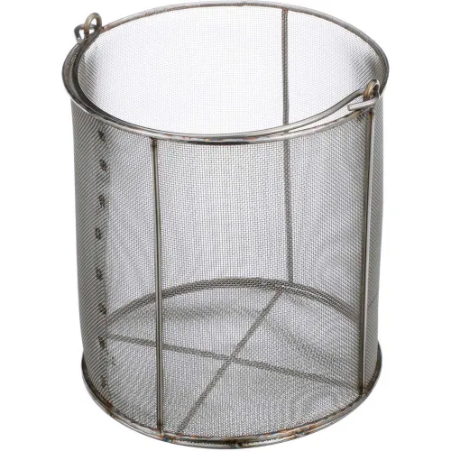 Ucandy 13X21Inch Galvanized Steel Wire Fish Baskets,Portable