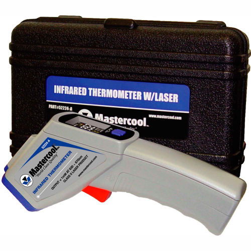 Mastercool® 52224-A Infrared Thermometer W/Laser Lcd Color Display