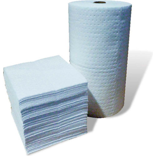 MBT White Dimpled Oil-Only Heavy Weight Pads 50/Bale 36" x 30"