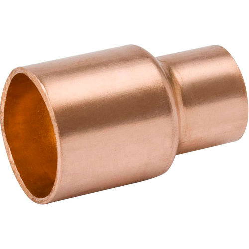 Mueller W 01025 1/2 In. X 1/4 In. Wrot Copper Reducing Coupling - Copper
