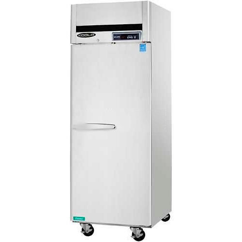 Kool-It Reach-In Freezer, Top Mount Compressor, Solid Door, 20.5 Cu.Ft., Stainless Steel