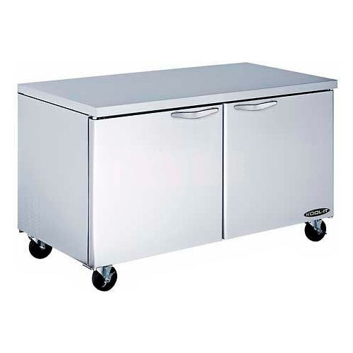 Kool-It KUCR-60-2 Undercounter Refrigerator 60" Double Door