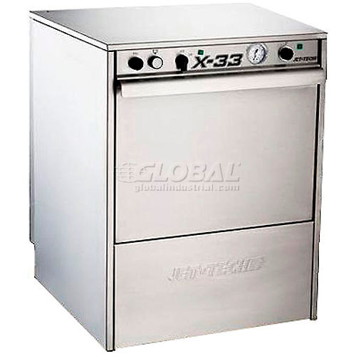 JetTech Undercounter Low Temp Dishwasher, 115V
