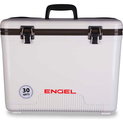 Engel® UC30, Cooler/Dry Box, 30 Qt., White, Polypropylene