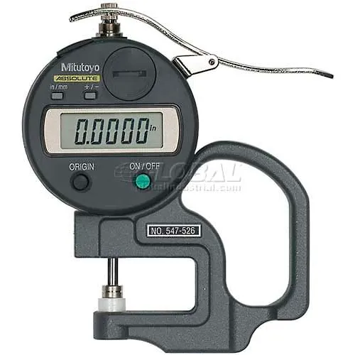 Mitutoyo 547-526S 0-.47" / 0-12MM Digimatic Digital Thickness Gauge