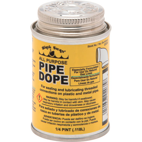 Black Swan All Purpose Pipe Dope, 1/4 Pt Pkg Qty 24
