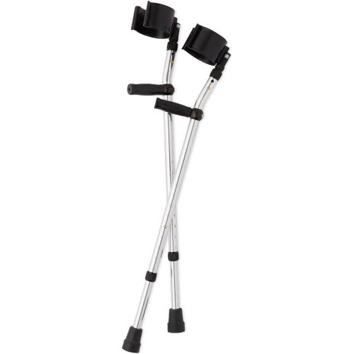 Medline Guardian Forearm Crutches, Aluminum, Child
