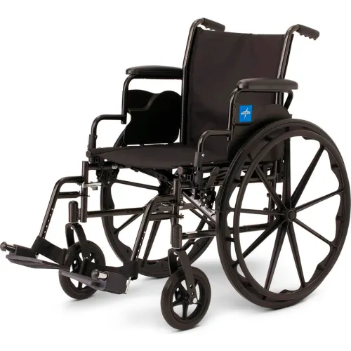 Medline Guardian K3 Wheelchair w/ Desk-Length Arms & Swing Away ...