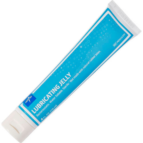 Medline Lubricating Jelly in Flip Top 4 oz Tube, Pack of 72