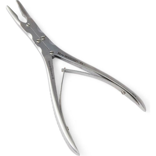 Medline Zaufel Jansen Bone Rongeur Forceps, 7"L
