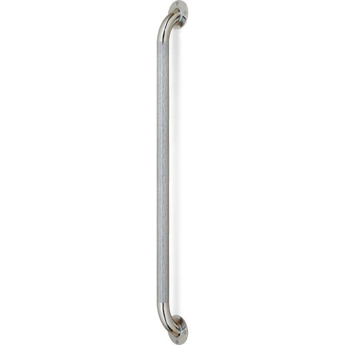 Medline Knurled Grab Bar, 250 lb. Capacity, 32"L, Chrome, 3 Pack