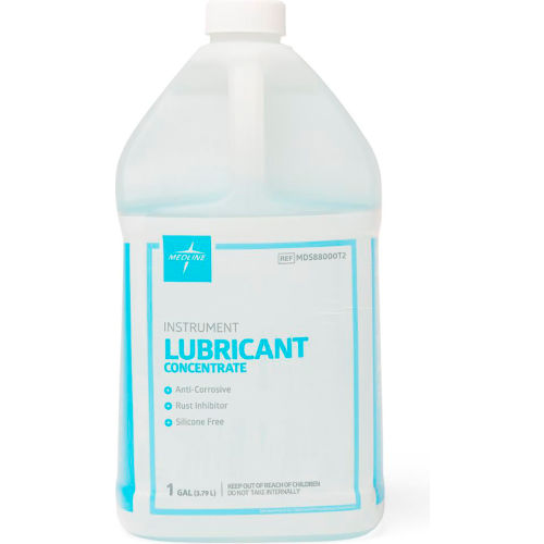 Medline Surgical Instrument Lubricant, 1 Gallon, Pack of 4