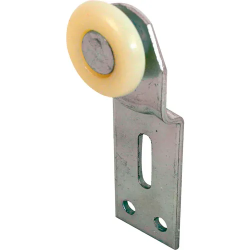 Prime-Line N 6512 Closet Door Roller, Front, 1/4-Inch Offset, 1-Inch Nylon Wheel,(Pack of 2)