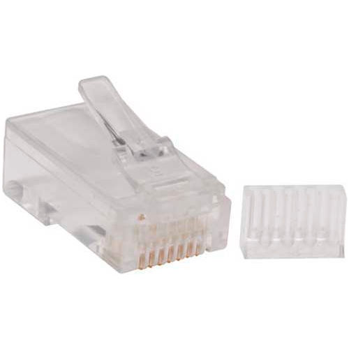 Tripp Lite 100PK Cat6 RJ45 Modular Connector Plug Load Bar Solid / Stranded