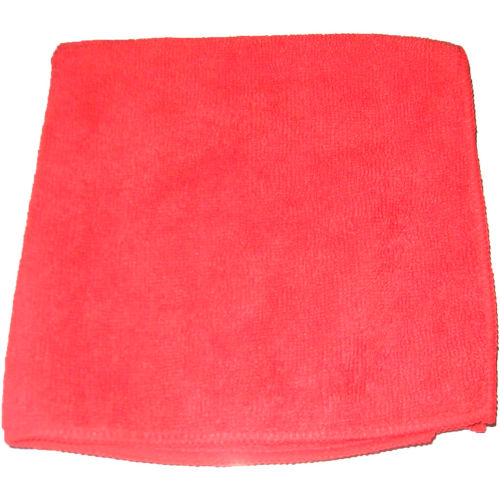 Perfect Products Microfiber Cloths 16&quot;x16&quot;, Red - CSA006E - Pkg Qty 200