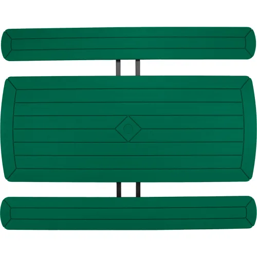National Public Seating BMPT Blow Molded Folding Picnic Table