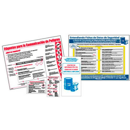 NMC HC12FS, 2 Posters, 20 Booklets & 20 Wallet Cards Kit - Spanish