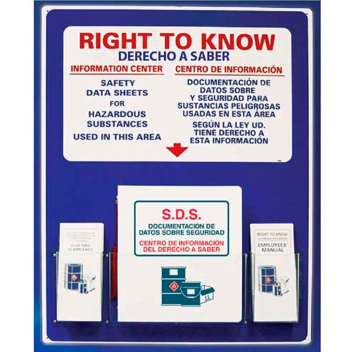 NMC RTK4BI, Right To Know Information Center, Binder & 10 Manuals - Bilingual
