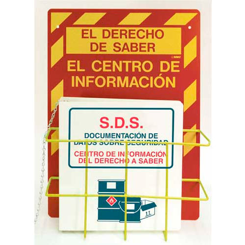 NMC RTK64SP, Right To Know Information Center w/ Supplies - Spanish
