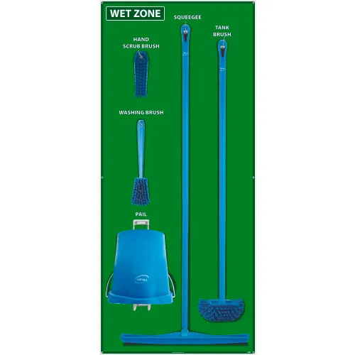 NATIONAL MARKER WET ZONE SHADOW BOARD, COMBO KIT, (SBK120ACP)