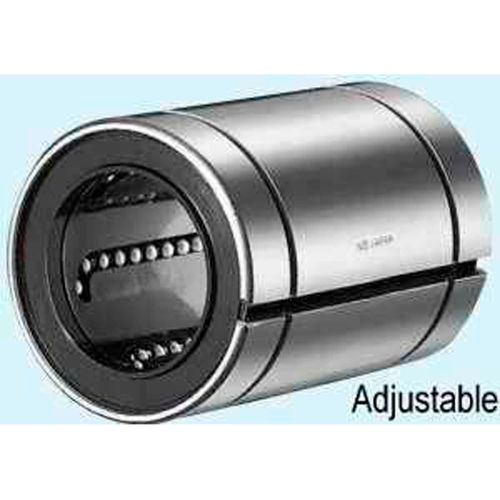 NB Corp SW6G-AJ 3/8" ID Clearance Adjustable Type Linear Bearing W/Resin Retainer, Steel