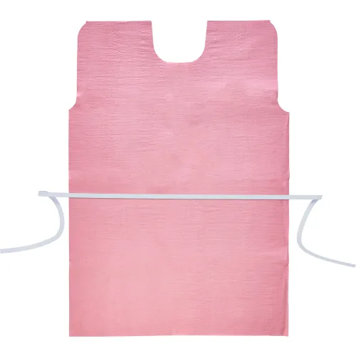 Graham Medical® Exam Gown, 30" x 42", Mauve, 50/Case