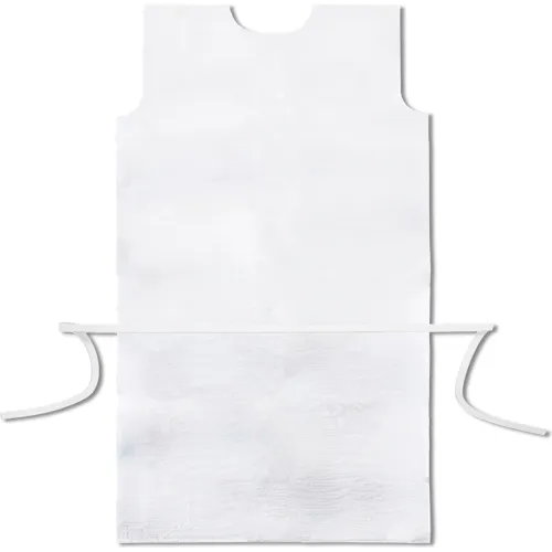 Graham Medical® Pediatric Exam Gown, 20" x 36", White, 50/Case