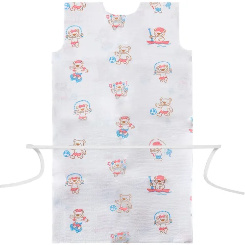 Graham Medical® Pediatric Exam Gown, 20" x 36", Activity Bears® Print