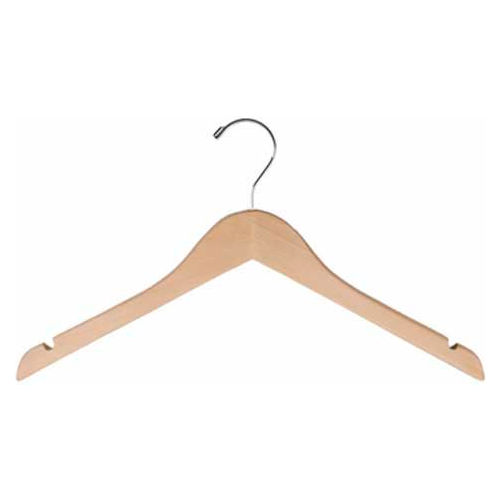 NAHANCO 81-17CH Top Hanger W/Notches, 17"L x 1/2"W, Wood-Natural, Pkg Qty 100