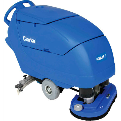 Clarke&#174; FOCUS&#174; II Disc Walk-Behind Battery Floor Scrubber, 26&quot; Cleaning Path-05398A