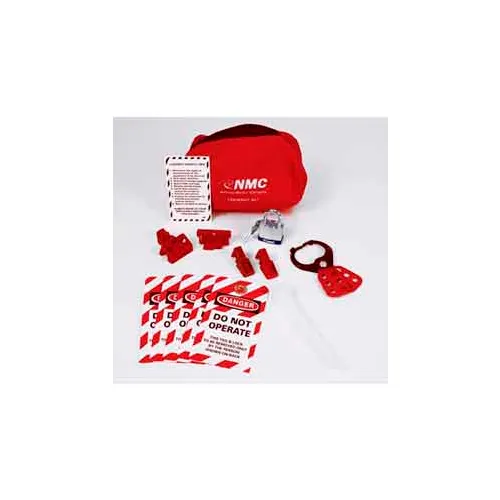 Breaker Lockout Pouch Kit with Supplies