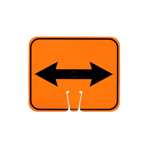 Cone Sign - Double Arrow