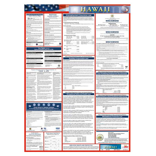 Labor Law Poster Hawaii