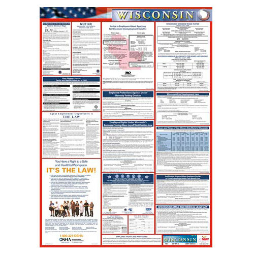 Labor Law Poster - Wisconsin