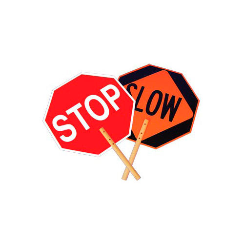 Paddle Sign - Stop/Slow Paddle
