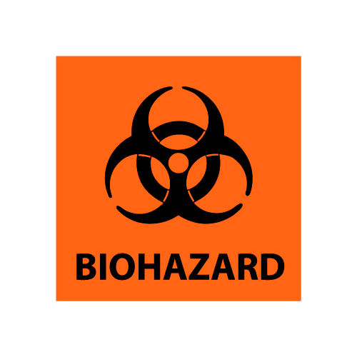 Graphic Safety Labels - Biohazard