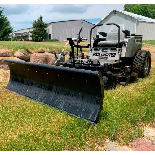 Nordic Plow 49"W x 191/2"H Snow Plow For Zero Turn Mowers Universal