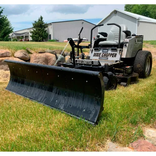 Nordic Plow 49"W X 19-1/2"H Snow Plow For Zero Turn Mowers - Universal ...