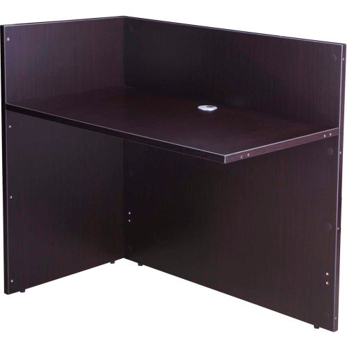Boss Reception Desk Return Shell - 42" - Mocha