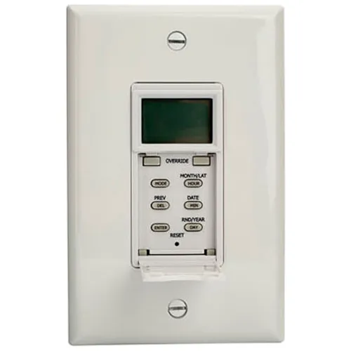 NSI TORK® SS703Z Astro Wall Switch Timer, No Neutral 3-Way, 15A