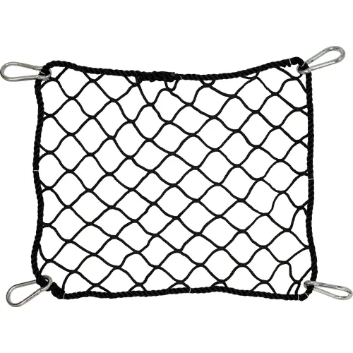 US Netting 10'x20' Personnel Fall Safety Net, Bordered, 5000LB Min-Test  Synthetic Rope, Black