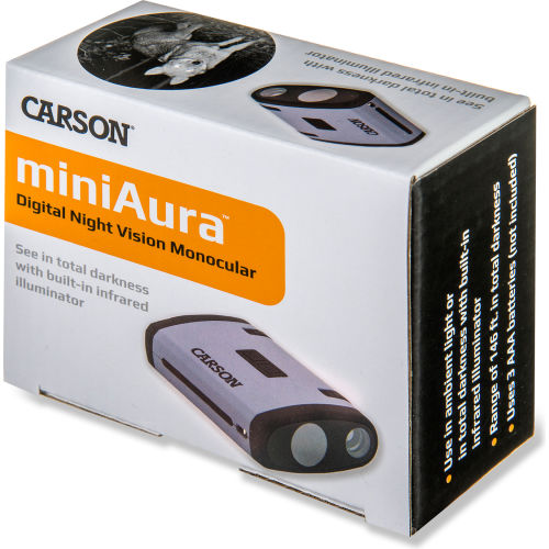 Carson® MiniAura 1x Digital Night Vision Monocular