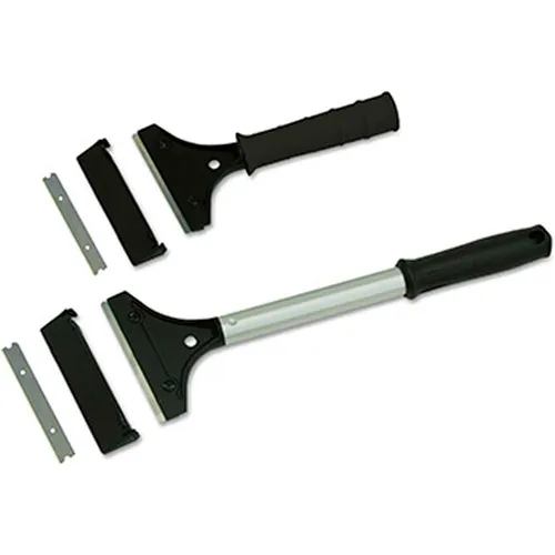 O-Cedar Commercial MaxiPlus® Window Scraper, Black/Silver, 4-2/7 - 96551 -  Pkg Qty 6