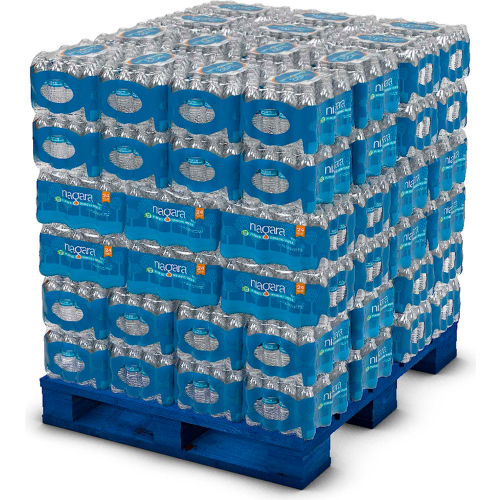 Niagara Bottled Water 24 Pack Case 16.9 fl oz Bottles (pallet)