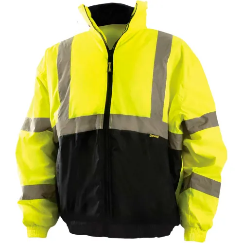OccuNomix Value Bomber Jacket Class 3 Hi-Vis Yellow With