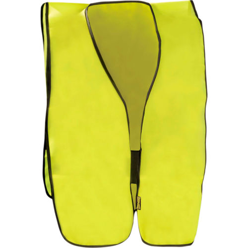 OccuNomix Value Solid Vest Hi-Vis Yellow, XL, LUX-XNTS-YXL