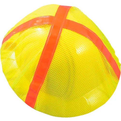 OccuNomix High Visibility Full Brim Hard Hat Cover HiViz Yellow, 12